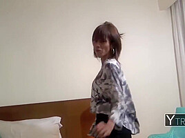 Ultimate Asian Bitch Got Filled With Cum In Doggy