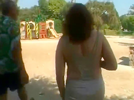 Unshaved Granny Picked Up at the Park