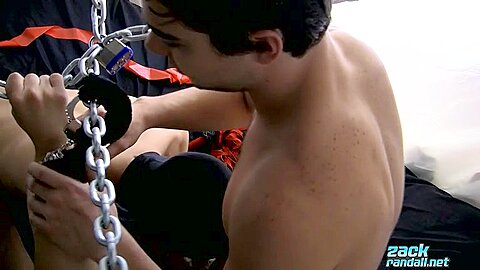 Using A Bottom Boy Sex Slave - Zack Randall And Sean Adams