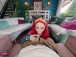 VR Conk Cosplay Aquaman: Mera porn parody VR Porn