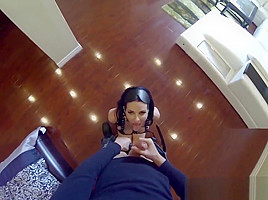 Veronica Avluv get her tiny asshole fucked by a huge cock
