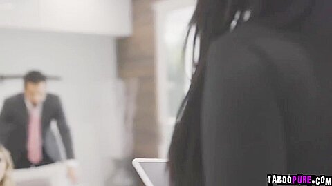 Virtual Assistant Joy Coerces The Young Couple Jane And - Angela White