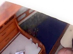 Viva Athena In Someone Could See Us Gives Sneaky Blowjob On Boat