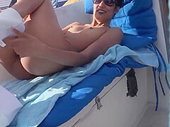Viva Athena In Someone Could See Us Gives Sneaky Blowjob On Boat