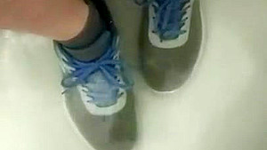 WET SNEAKERS FEET