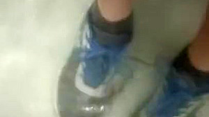 WET SNEAKERS FEET