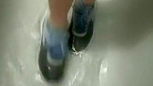 WET SNEAKERS FEET