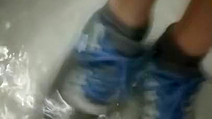 WET SNEAKERS FEET