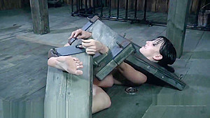 Wearing a metal cage helmet
