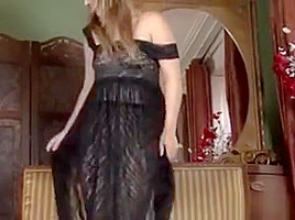 Wife In Nylon Stretch Her Cunt