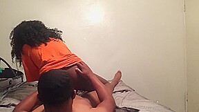Wife rode the nut out my dick 1