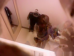 Women spied in change room