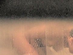 Wonderful full butt peek on the shower