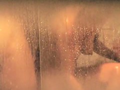 Wonderful full butt peek on the shower