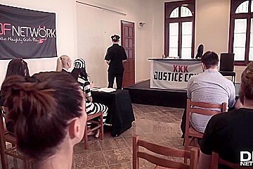 Xxx Justice Served With Policemen Fucking, Lawyers Licking Pussy, And Orgy In Court