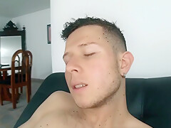 Young Latino Finds Irresistible Loud Sex