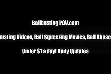 Your Balls Are About To Get Smashed