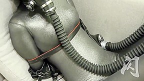 Zentai Gasmask