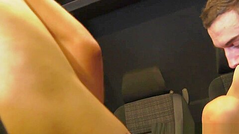 amazign gang bang in bus oin the road in Paris - InterracialBarebackSex