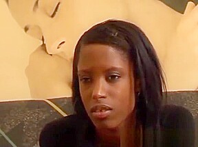 andrea bako en casting black debutante avec masturbation