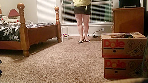 bbw in ripped tan seemed hose