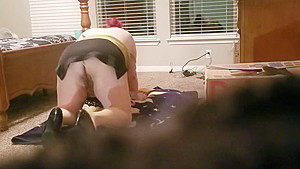 bbw in ripped tan seemed hose