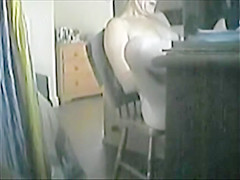 caught my Step mom masturbating