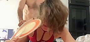 couple fetichiste de lingerie s envoie en l air