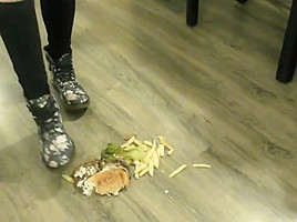 dinner with piss slut - full version