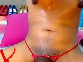 ebony ladyboy