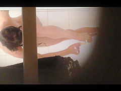 french milf shower