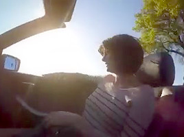 german amateur outdoor blowjob big facial!
