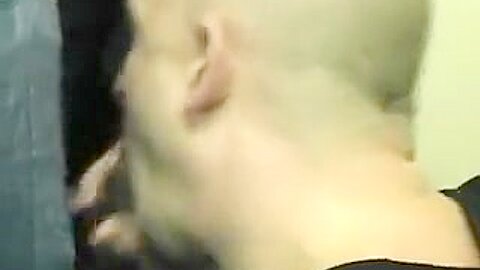 gloryhole suck uncut black cock