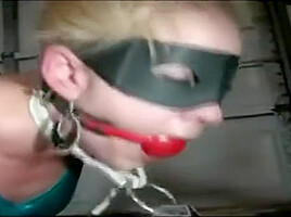 hogtied in the garage
