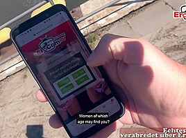 hot german hitchhiker milf at public pick up EroCom Date with sex agent pov