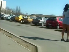 hot girls pissing in public