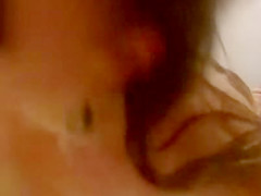 in Bathroom - Blonde taking a shower