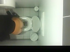 in public toilet ceiling