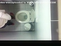 in public toilet ceiling