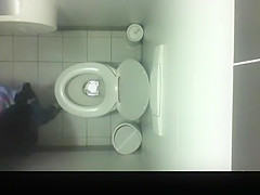 in public toilet ceiling