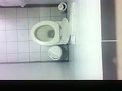 in public toilet ceiling