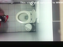 in public toilet ceiling