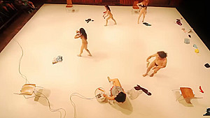 nude performance public