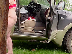 outdoors spies on how two mature lesbians make a porn movie Fat milf with a big ass behind the scenes Fetish