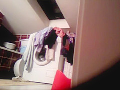 spying my polish Step mom in bathroom 2
