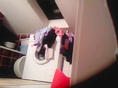 spying my polish Step mom in bathroom 2