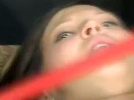 superheroine caught