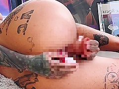 ⭐️tattooed Of Babe Strip And Twerk With Butt Plug And Masturbate Until Squirt ⭐️of: Tattstonerr⭐️