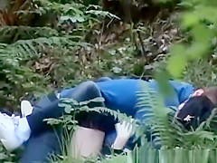 teen 18+ couple caught fucking in public park
