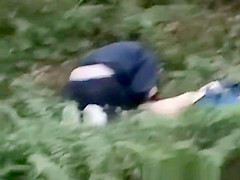 teen 18+ couple caught fucking in public park